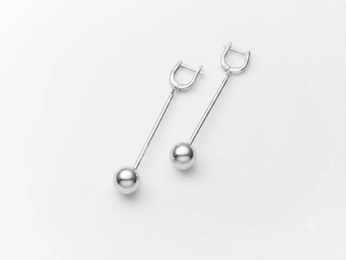Calista Silver Küpe