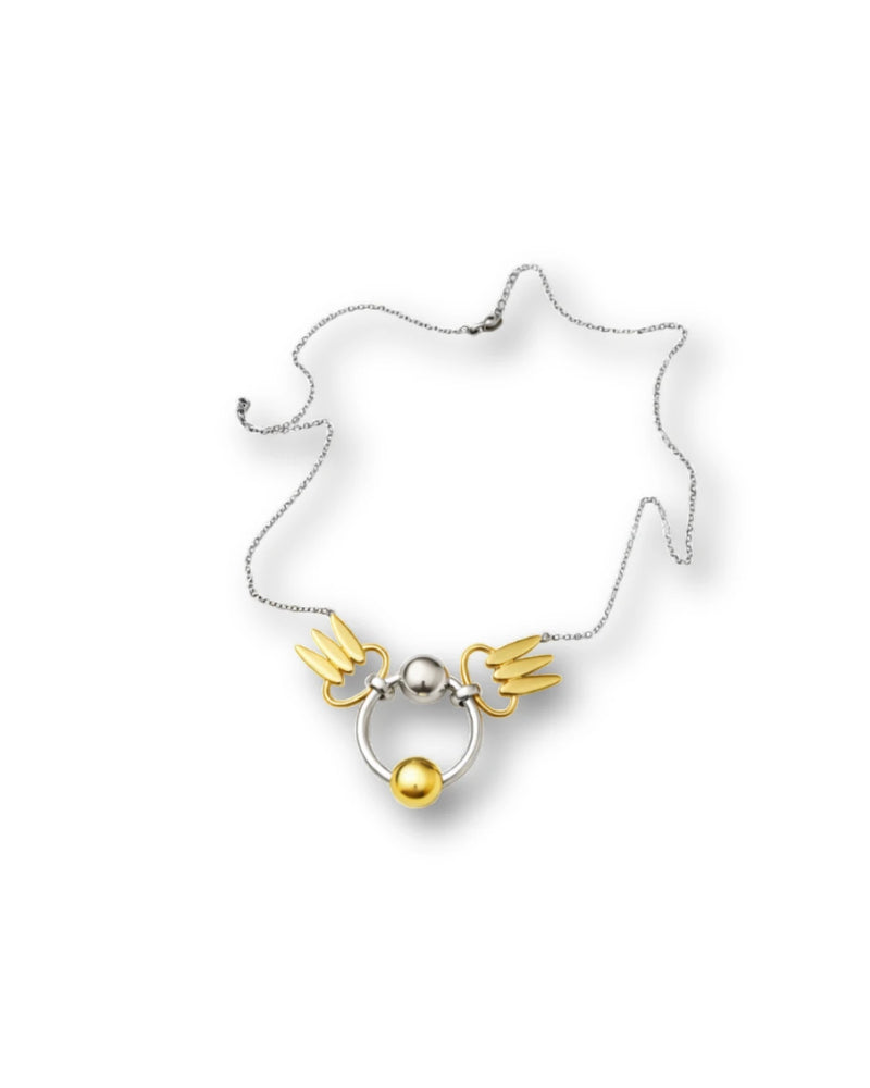 Breeze Kolye - Gold-Silver