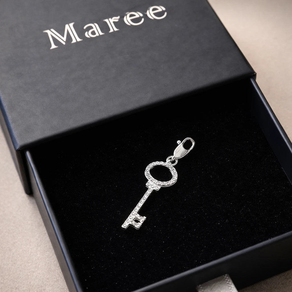 Luna Key Charm